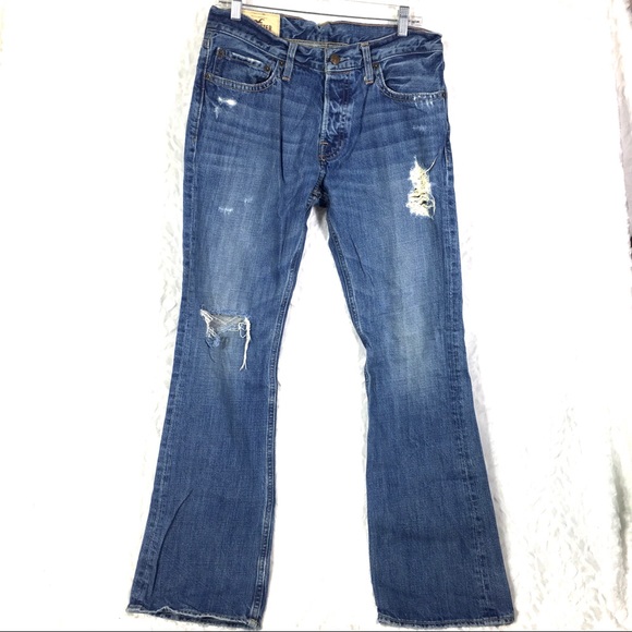 Hollister Other - Hollister Boomer low rise button fly slim boot cut